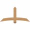 Ekena Millwork Bellingham Timber Gable Bracket, Western Red Cedar, 60"W x 30"H x 3 1/2"D x 5 1/2"F, 12/12 Pitch GBW060X30X0406BEL00SWR - alternate 1